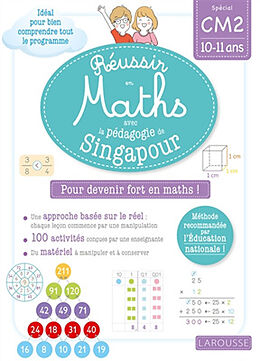 Broché Réussir en maths avec Montessori et la pédagogie de Singapour : spécial CM2 : 10-11 ans de Delphine Urvoy