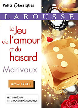 Broché Le jeu de l'amour et du hasard : comédie de Pierre Marivaux