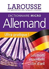 Broschiert Dictionnaire micro Larousse allemand : français-allemand, allemand-français von 