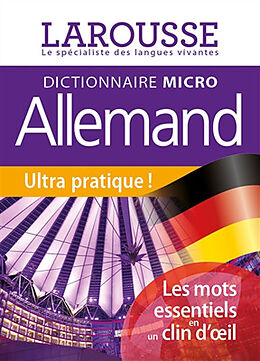 Broché Dictionnaire micro Larousse allemand : français-allemand, allemand-français de 