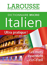 Broschiert Dictionnaire micro Larousse italien : francese-italiano, italiano-francese von 