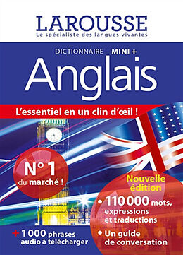 Broché Anglais : dictionnaire mini + : français-anglais, anglais-français. English : mini dictionary + : French-English, Eng... de 