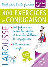 Broché 800 exercices de conjugaison, CE, CM, 7-10 ans : idéal pour l'école primaire : spécial junior ! de André Vulin