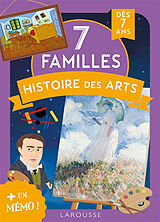 Broché 7 familles histoire des arts : + un mémo ! : dès 7 ans de 