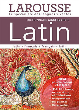 Broché Dictionnaire maxipoche + latin : latin-français, français-latin de 