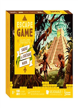 Broché Sauve le trésor maya : escape game junior de 