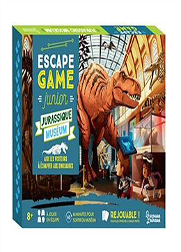 Broché Jurassique muséum : escape game junior : aide les visiteurs à échapper aux dinosaures de Sandra; Audrain, Loïc Lebrun