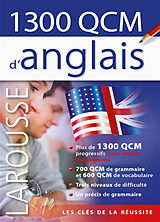 Broché 1.300 QCM d'anglais de 