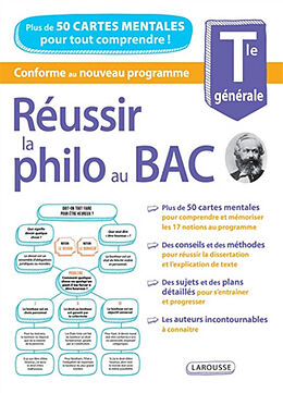 Broché Réussir la philo au bac, terminale générale : plus de 50 cartes mentales pour tout comprendre ! : conforme au nouveau... de Arthur Guezengar