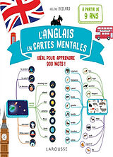 Broché L'anglais en cartes mentales : idéal pour apprendre 900 mots ! de Hélène Beslard