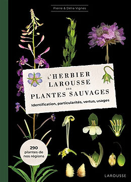 Broché L'herbier des plantes sauvages : à l'usage de tous les amateurs : 291 espèces botaniques répertoriées, usage, culture... de Pierre; Vignes, Délia Vignes