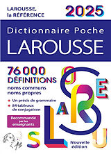 Couverture cartonnée Dictionnaire Larousse Poche - Edition 2025 de 