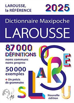 Broschiert Dictionnaire Larousse maxipoche 2025 von 