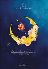 Couverture cartonnée Agenda de la lune 2023-2024 de Pauline Capmas-Delarue