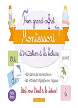 Broschiert Mon grand coffret Montessori d'initiation à la lecture von 