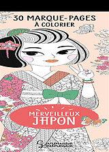 Broché Merveilleux Japon : 30 marque-pages à colorier de Marie Margo