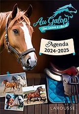 Livre de poche Au galop : une saison à cheval : agenda 2024-2025 de 