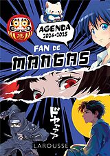 Livre de poche Fan de mangas : agenda 2024-2025 de 