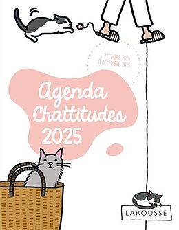 Broschiert Agenda chattitudes 2025 : septembre 2024 à décembre 2025 von 