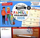 Broschiert Calendrier mensuel compact famille organisée 2025 von 