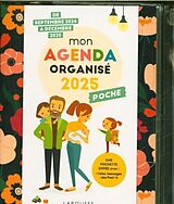 Taschenbuch Mon agenda organisé 2025 poche von 