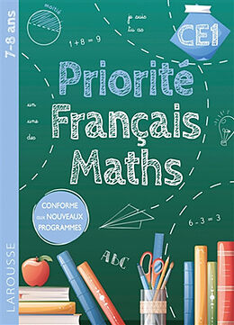 Broché Priorité français-maths CE1 de 