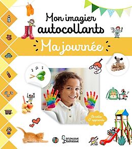 Broché Mon imagier autocollants : ma journée de 