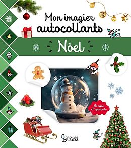 Broché Mon imagier autocollants : Noël de 