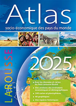 Broché Atlas socio-économique des pays du monde 2025 de 