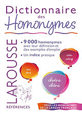 Broché Dictionnaire des homonymes de 