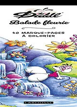 Broschiert Balade fleurie : 40 marque-pages Diddl von 