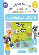 Broschiert Mon cahier autocollants spécial grandes lettres : PS-MS, 3-4 ans von 