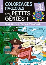 Broschiert Coloriages magiques des petits génies, CE1-CE2 von 