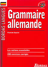 Broschiert Grammaire allemande von Francine Saucier