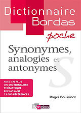 Broché Synonymes, analogies et antonymes de Roger Boussinot