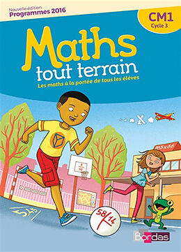 Broché Maths tout terrain CM1, cycle 3 : programmes 2016 de Alfred; Amouyal, Xavier; Brun, Jacques Errera