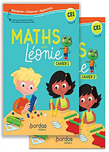 Broché Les maths avec Léonie CE1, cycle 2 : cahiers 1 et 2 de Mélanie; Girardot, Caroline; Schall, Laura Cueto