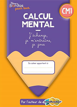 Broché Calcul mental CM1 : j'échange, je m'entraîne, je joue de Eric Trouillot