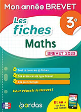 Broché Les fiches maths 3e de Yann Gélébart