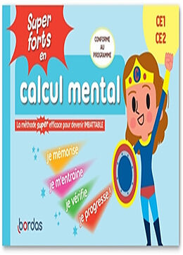 Broché Super forts en calcul mental ce1 de Le Madec Herve