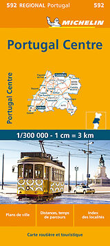 Carte (de géographie) Michelin Portugal Mitte de Carte régional 592
