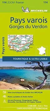 (Land)Karte Michelin Var von Carte Zoom 114
