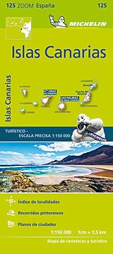 Carte (de géographie) Michelin Islas Canarias de Michelin