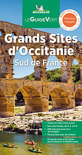 Couverture cartonnée Michelin Le Guide Vert Occitanie de Manufacture française des pneumatiques Michelin