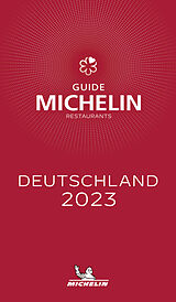 Kartonierter Einband Michelin Deutschland 2023 von GUIDE ROUGE