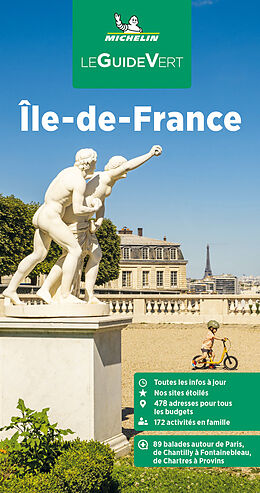 Livre Relié Michelin Le Guide Vert Ile-de-France de Manufacture française des pneumatiques Michelin