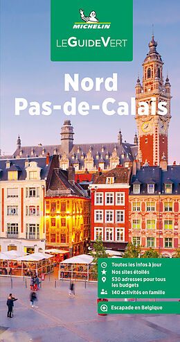 Livre Relié Michelin Le Guide Vert Nord Pas-de-Calais de Michelin