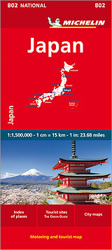 (Land)Karte Michelin Japan von 