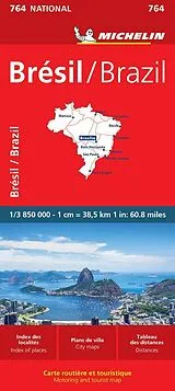 (Land)Karte Michelin Brasilien von NATIONAL