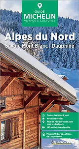 Kartonierter Einband Michelin Le Guide Vert Alpes du Nord von 